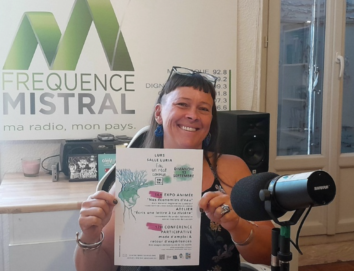 Interview Radio sur Fréquence Mistral