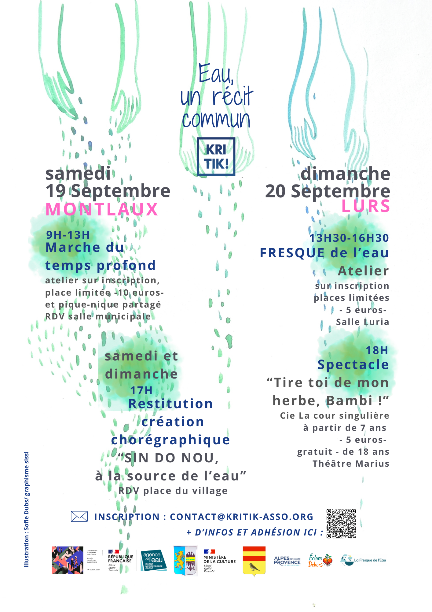 L'Eau un récit commun - 19-20 sept 2026 - Affiche